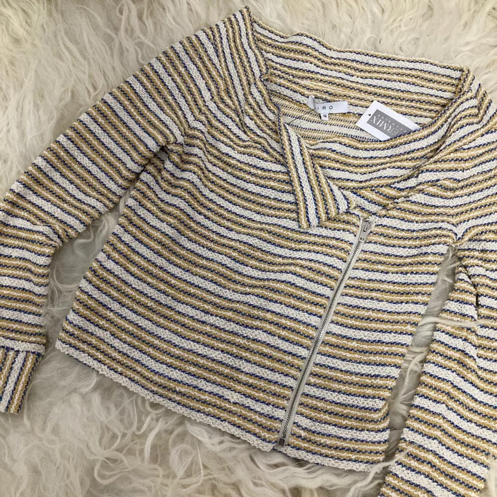 IRO Striped Evening Jacket - Picture 7 of 12